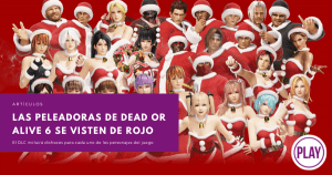 Lee más sobre el artículo Las peleadoras de Dead or Alive 6 se visten de rojo